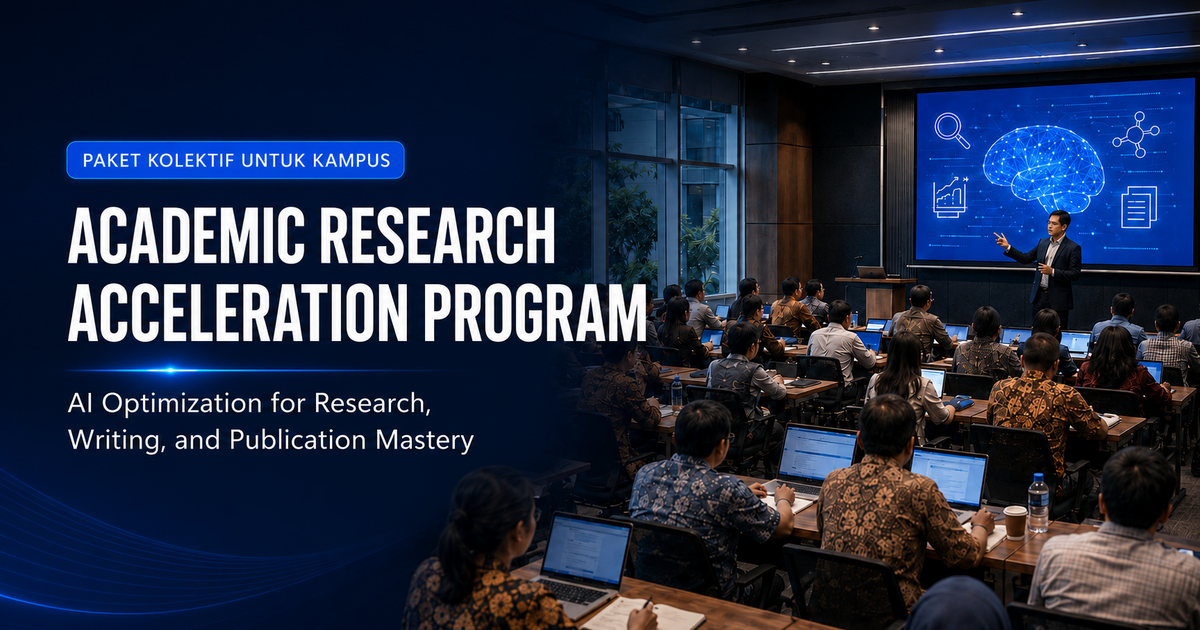 Suasana pelatihan Quartlympus Academic Research Acceleration Program